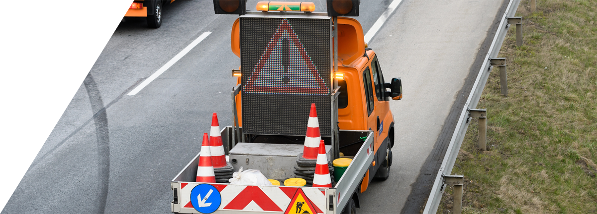 Verkehrstechnik auf Autobahn von STM Verkehrstechnik auf Autobahn von STM