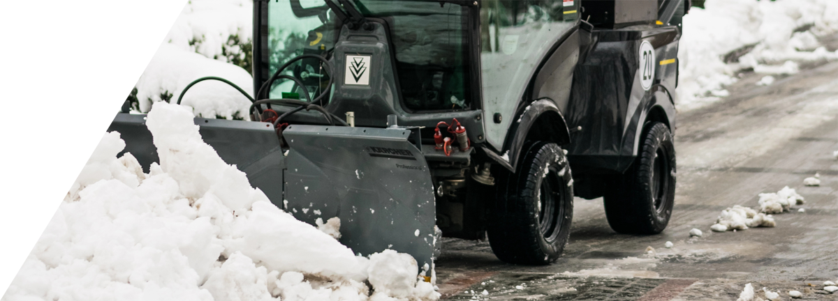 Winterdienst bei Außenanlagen Winterdienst bei Außenanlagen